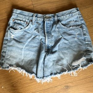 AGolde Parker long shorts. Size 28.